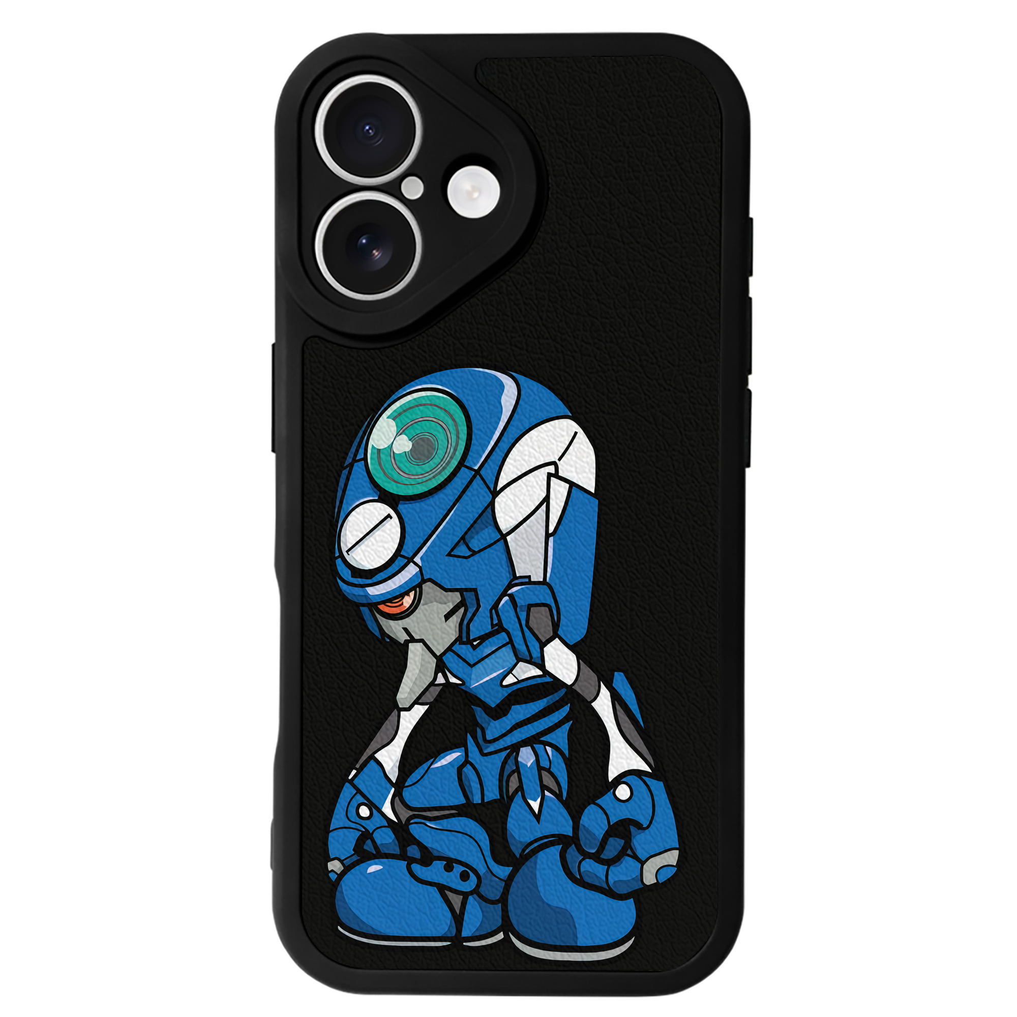 （画像用） EVA 新世紀エヴァンゲリオン 【iPhone 16シリーズ対応】シリコンスマホケース（レザー調） 材質：シリコン